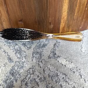 Vintage Empire Amber Plastic Shoe Clothing Brush 12"